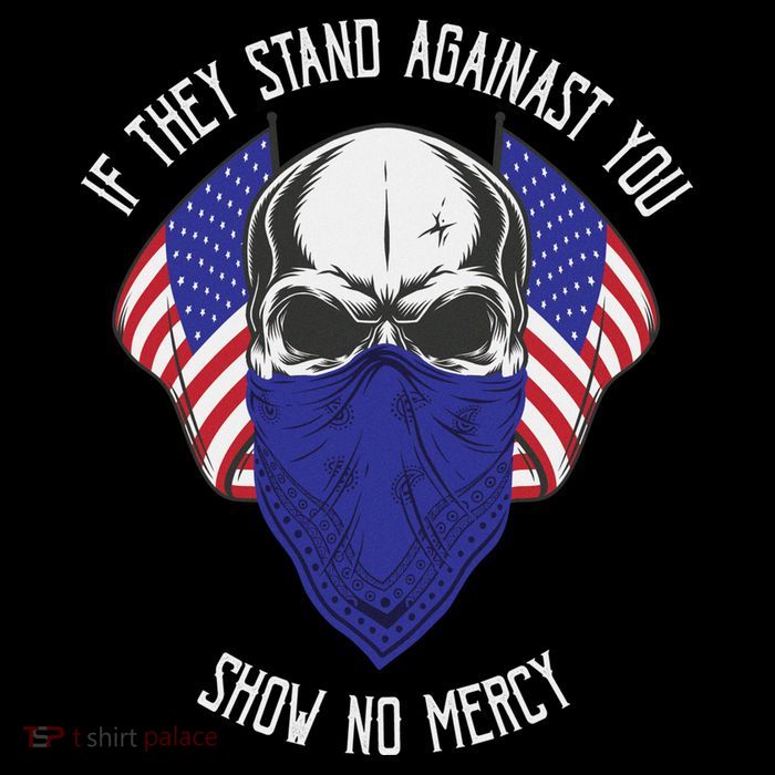 If They Stand Against Show No Mercy Sustainable Bucket Hat