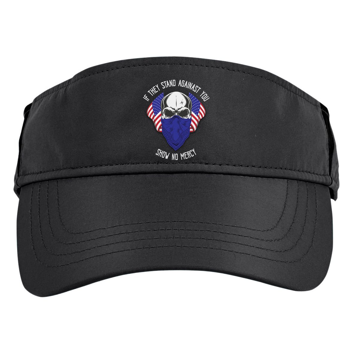 If They Stand Against Show No Mercy Adult Drive Performance Visor