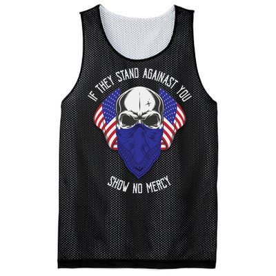 If They Stand Against Show No Mercy Mesh Reversible Basketball Jersey Tank