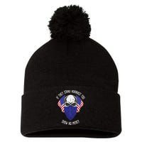 If They Stand Against Show No Mercy Pom Pom 12in Knit Beanie