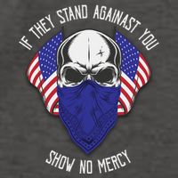 If They Stand Against Show No Mercy Vector Backpack