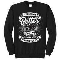 If Things Get Better With Age Then I Am Approaching Magnificent  Sweatshirt