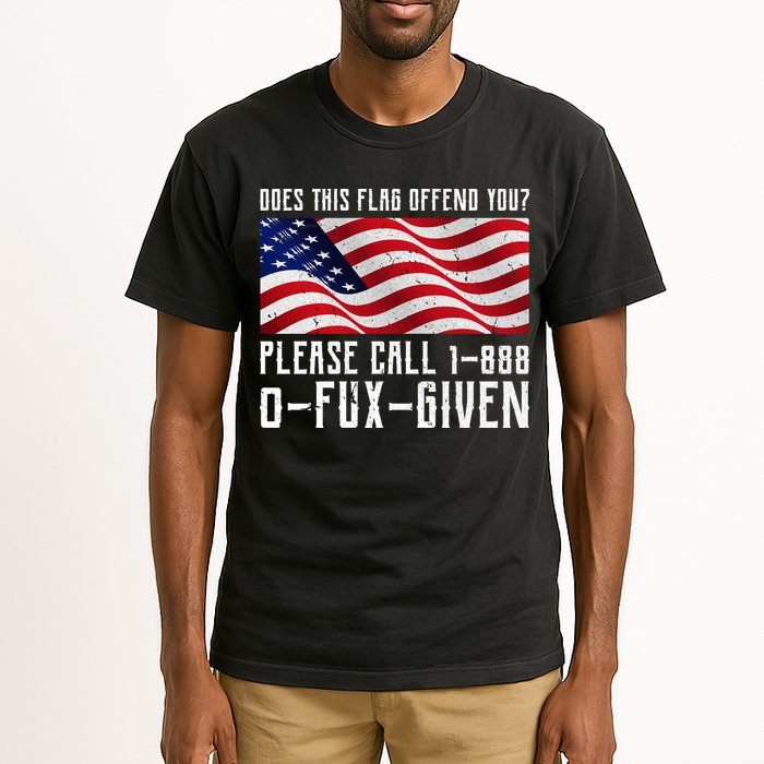 If This Flag Offend You Call 1 888-0-Fux-Given Tall T-Shirt