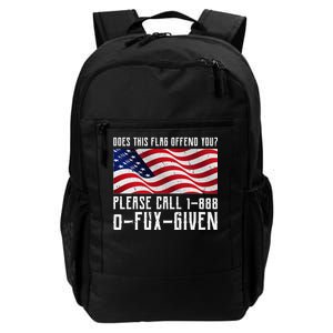 If This Flag Offend You Call 1 888-0-Fux-Given Daily Commute Backpack