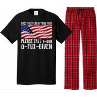 If This Flag Offend You Call 1 888-0-Fux-Given Pajama Set