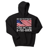 If This Flag Offend You Call 1 888-0-Fux-Given Kids Hoodie