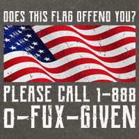 If This Flag Offend You Call 1 888-0-Fux-Given Cotton Canvas Backpack
