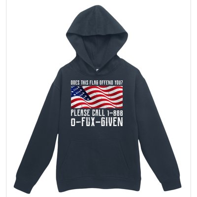 If This Flag Offend You Call 1 888-0-Fux-Given Urban Pullover Hoodie