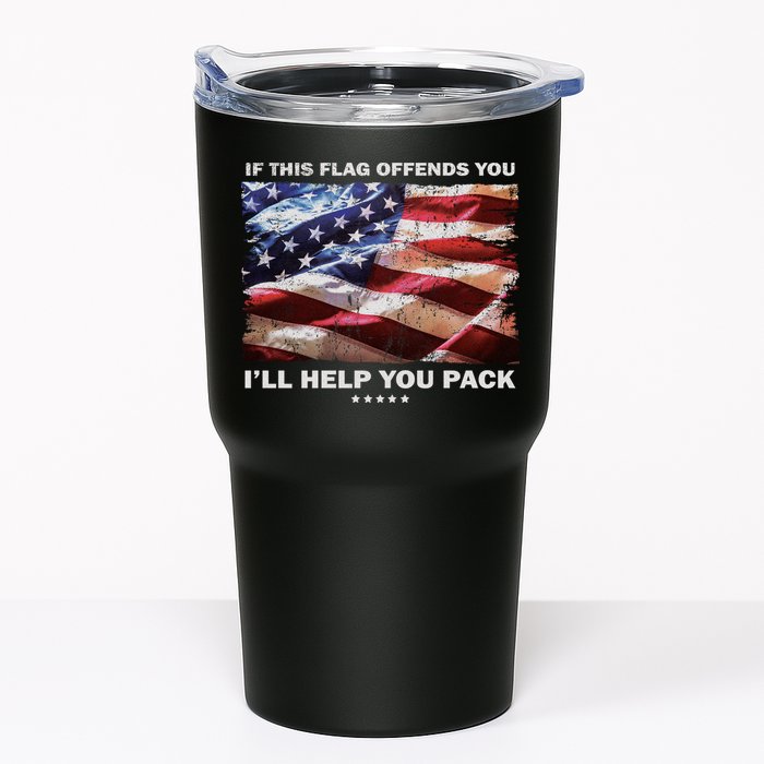 If This Flag Offends You I'll Help You Pack Tumbler