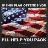 If This Flag Offends You I'll Help You Pack Tumbler