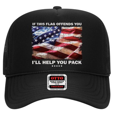 If This Flag Offends You I'll Help You Pack Trucker Hat