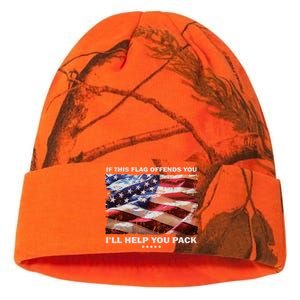 If This Flag Offends You I'll Help You Pack Kati Licensed 12" Camo Beanie