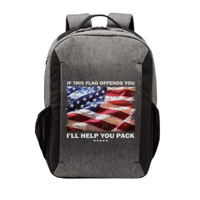 If This Flag Offends You I'll Help You Pack Vector Backpack