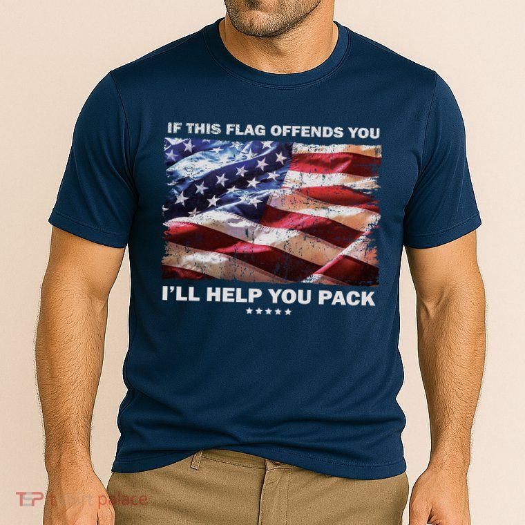 If This Flag Offends You I'll Help You Pack Performance Shirt
