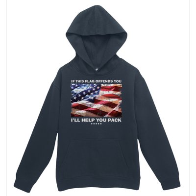 If This Flag Offends You I'll Help You Pack Urban Pullover Hoodie