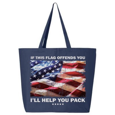 If This Flag Offends You I'll Help You Pack 25L Jumbo Tote