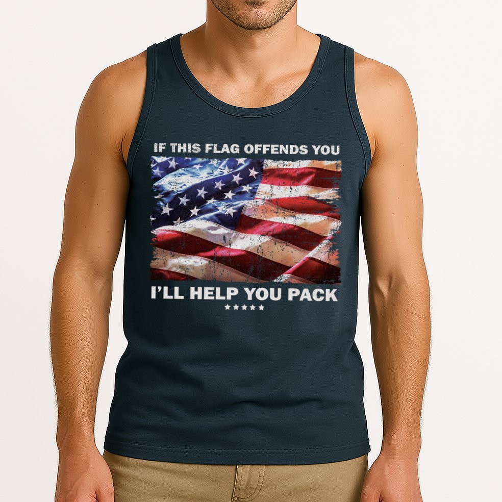 If This Flag Offends You I'll Help You Pack Tank Top