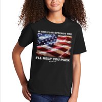 If This Flag Offends You I'll Help You Pack Kids T-Shirt