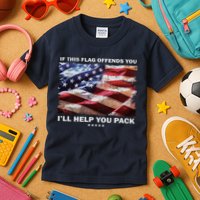 If This Flag Offends You I'll Help You Pack Kids T-Shirt