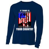 If Trump is Not Your President Then This is Not You Country Cooling Performance Long Sleeve Crew