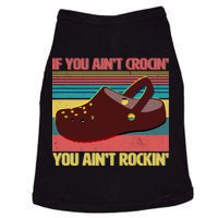 If You Ain't Crocin' You Ain't Rockin' Doggie Tank