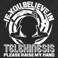 If You Believe In Telekinesis Raise My Hand Golf Towel