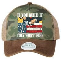 If You Build It They Won't Come Funny Trump Legacy Tie Dye Trucker Hat