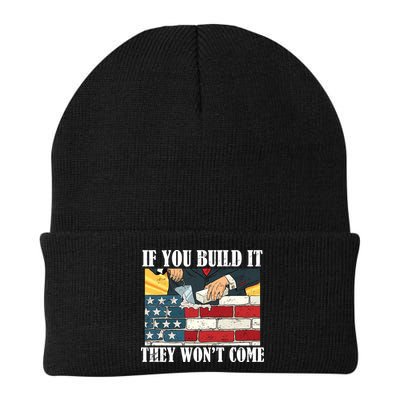 If You Build It They Won't Come Funny Trump Beanie