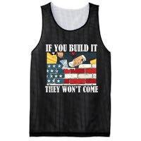 If You Build It They Won't Come Funny Trump Mesh Reversible Basketball Jersey Tank