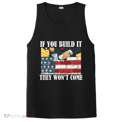 If You Build It They Won't Come Funny Trump PosiCharge Competitor Tank