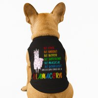 If You Can be Anything Be A Llamacorn Doggie Tank