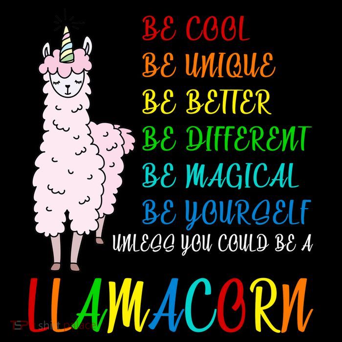 If You Can be Anything Be A Llamacorn Apron