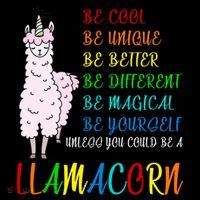 If You Can be Anything Be A Llamacorn T-Shirt