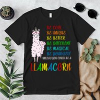 If You Can be Anything Be A Llamacorn Premium T-Shirt