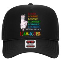 If You Can be Anything Be A Llamacorn Trucker Hat