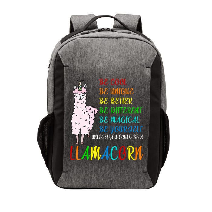If You Can be Anything Be A Llamacorn Vector Backpack