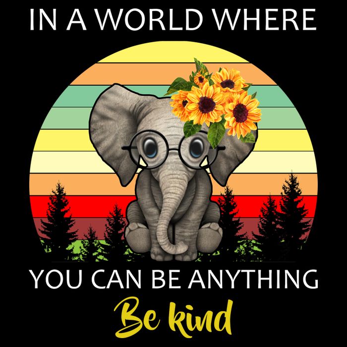 If You Can Be Anything Be Kind In This World Impact Tech Backpack