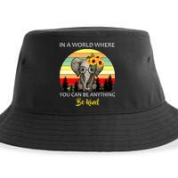 If You Can Be Anything Be Kind In This World Sustainable Bucket Hat
