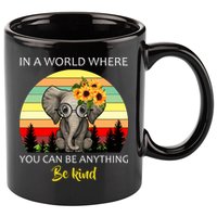 If You Can Be Anything Be Kind In This World 11oz C Handle Ceramic Mug