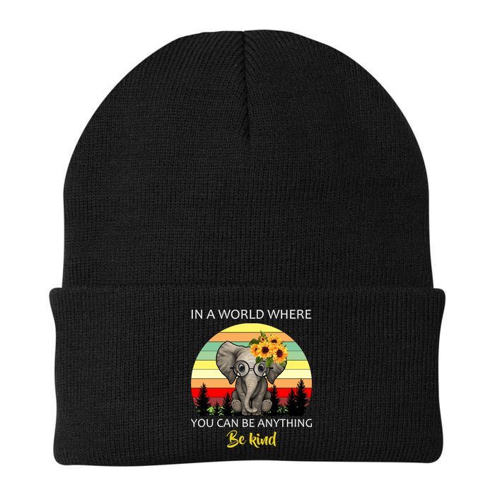 If You Can Be Anything Be Kind In This World Beanie