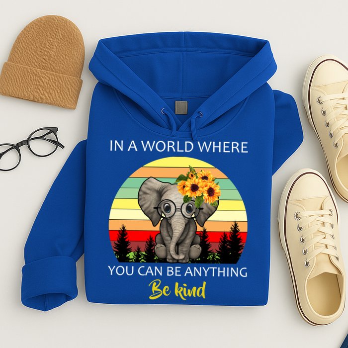 If You Can Be Anything Be Kind In This World Hoodie