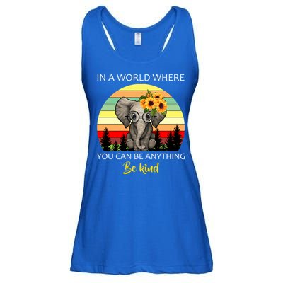 If You Can Be Anything Be Kind In This World Ladies Essential Flowy Tank