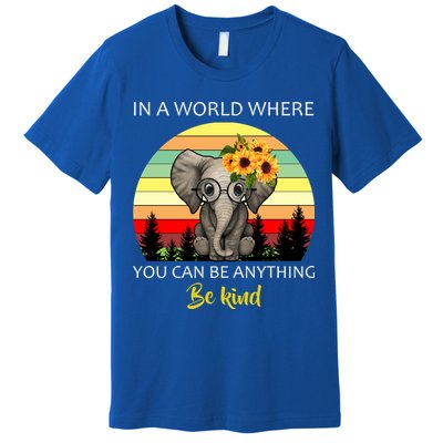 If You Can Be Anything Be Kind In This World Premium T-Shirt