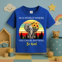 If You Can Be Anything Be Kind In This World Toddler T-Shirt