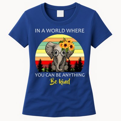 If You Can Be Anything Be Kind In This World Womens T-Shirt