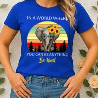 If You Can Be Anything Be Kind In This World Womens T-Shirt