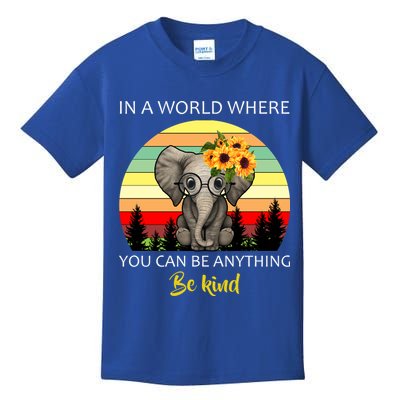 If You Can Be Anything Be Kind In This World Kids T-Shirt