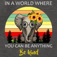 If You Can Be Anything Be Kind In This World Vector Backpack