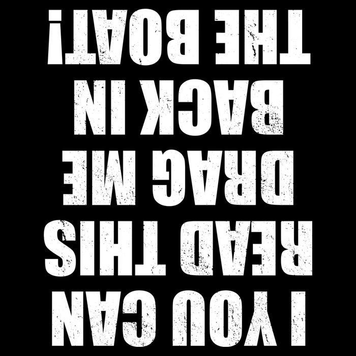 If You Can Read This Drag Me Back In The Boat Impact Tech Backpack