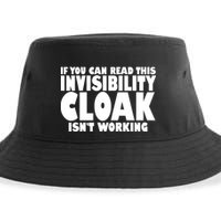 If You Can Read This Invisibility Cloak Isn't Working Sustainable Bucket Hat